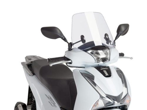 Puig Trafic átlátsztó robogó szélvédő - Honda SH Scoopy 125i, 150i 2017-