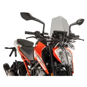   Szélvédő Puig New Generation Sport sötétített KTM Duke 125, 200, 390 17-hez