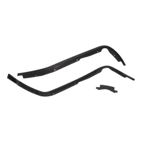   Matt fekete lábvédő élvédő szett - Vespa Primavera, Vespa Sprint 2013-