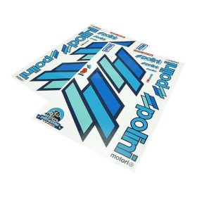 Matrica szett Polini replica DIN-A2 - halvány háttér