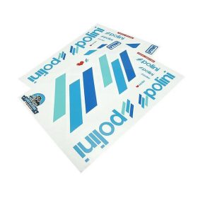 Matrica szett Polini replica DIN-A2 - sötét háttér