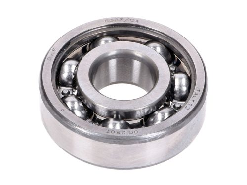 SKF 6303 17x47x14 golyóscsapágy fém ketrec -C4-