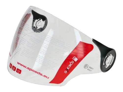 visor clear for helmet Speeds Jet City Size L-XXL