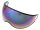 rainbow colors visor for helmet coated Speeds Jet Cool