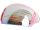 rainbow colors visor for helmet coated Speeds Jet City II