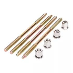   Kiegyenlítő rúd / csavarcsavar készlet Schmitt, M6x125mm anyákkal együtt Simson S51, KR51/2, SR50 modellekhez