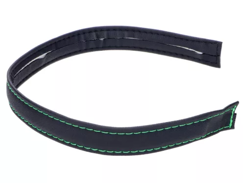 Tartóheveder Schmitt üléshuzat fekete / zöld Simson S50, S51, S70 modellekhez