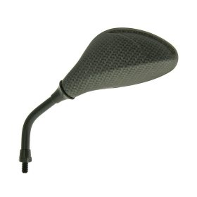 Tükör flash karbon kinézetű bal, M8 rövid menetes