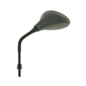 Tükör flash karbon kinézetű bal, M8 hosszú menetes