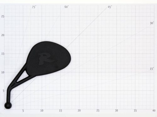 Tükör verseny összecsukható jobb, csomagban felszerelő rögzítő M10 menetes - ATV, Supermoto