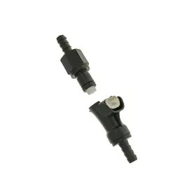 Üzemanyagcső csatlakozás fekete 6mm