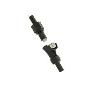 Üzemanyagcső csatlakozás fekete 8mm