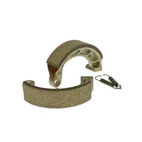 Fékpofa szett, csomagban 2 rugó - dobfék 105x25mm