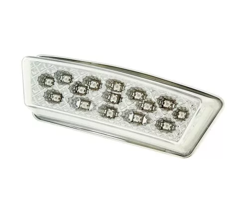 Hátsó fényszóró szerkezet fehér Lexus stílus LED - Beta, KTM, MBK, Yamaha