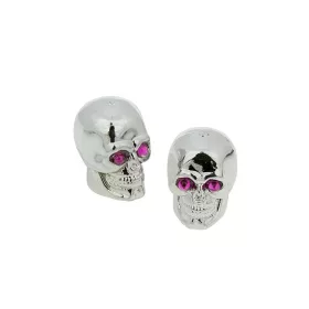 Szelep sapka szett Skull króm - univerzális