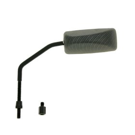   Tükör F11 Millenium M8 hosszú jobb kezes menetes, csomagban adapter matt karbon-kinézetű