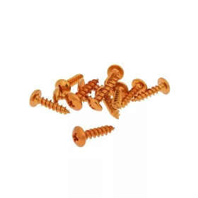   Eloxált alumínium burkolat csavar szett (12 db) - M5x20, narancssárga