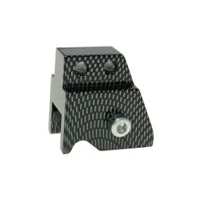   Lengéscsillapító emelő CNC 2 lyukú állítható felszerelés - karbon kinézetű - Minarelli