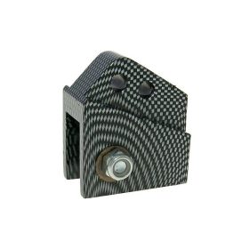   Lengéscsillapító emelő CNC 2 lyukú állítható felszerelés - karbon kinézetű - Peugeot állóhengeres