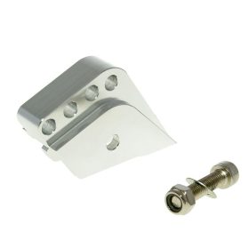   Lengéscsillapító emelő CNC 4 lyukú állítható felszerelés - platinum kinézetű - Peugeot állóhengeres