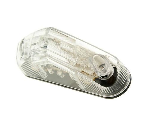 Hátsó fényszóró LED átlátszó 83x22mm, rendszámtábla megvilágítás E-JELZETT univerzális