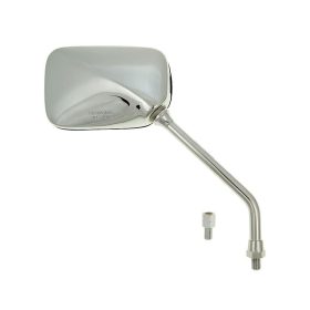 Tükör négyszögletes alak jobb M10 króm - univerzális