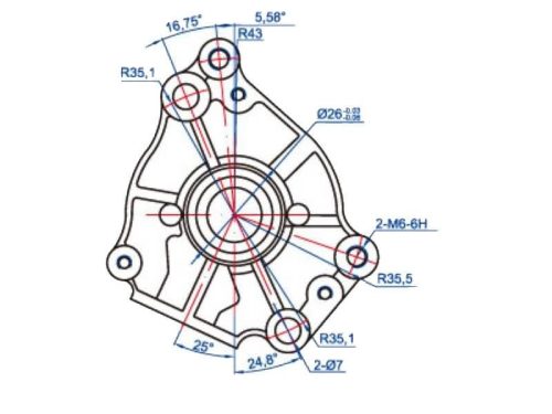 Önindító motor - Piaggio 125/150cc 2T (2 ütemű)