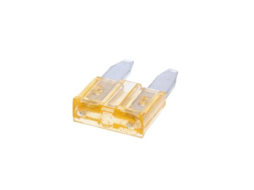 Mini késes biztosíték lapos 11.1mm 5A beige színben