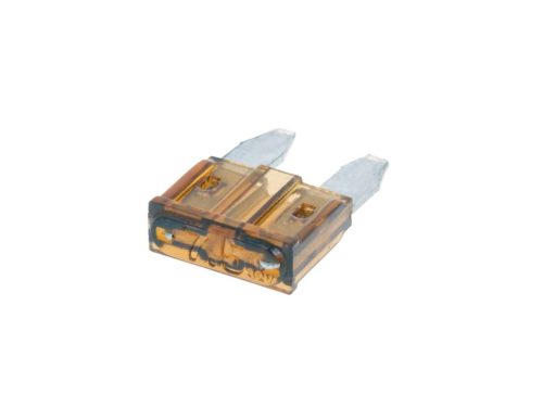 Mini késes biztosíték lapos 11.1mm 7.5A barna színben