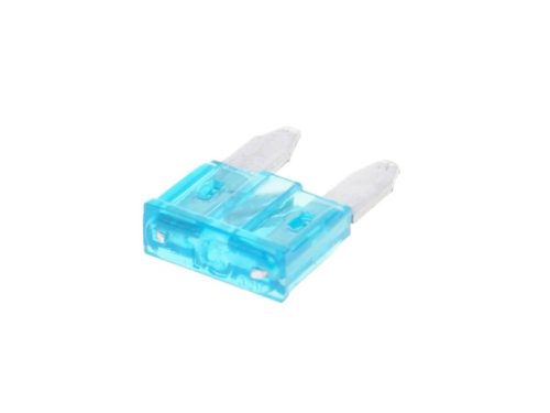 Mini késes biztosíték lapos 11.1mm 15A kék színben
