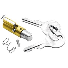 Kormány és rekesz zár 6mm - Vespa 50, 125