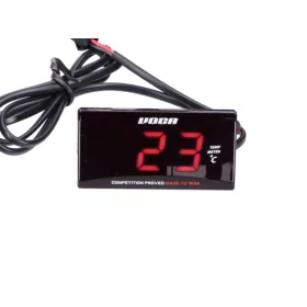 Hőmérsékletmérő VOCA Racing 0-120ş C piros