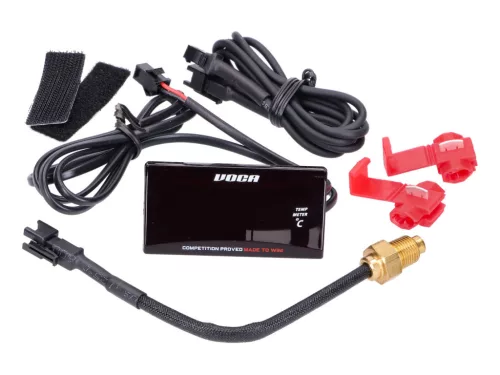 Hőmérsékletmérő VOCA Racing 0-120ş C piros