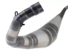 VOCA Warrior 50/70ccm-es kipufogó fekete hangtompító dobbal - Derbi EBE, EBS, D50B