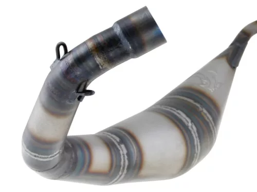 VOCA Warrior 50/70ccm-es kipufogó fekete hangtompító dobbal - Derbi EBE, EBS, D50B