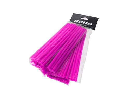 VOCA 215mm-es első, 190mm-es hátsó pink küllő borítás - 2x38 darab