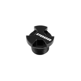   VOCA CNC fekete olajszűrő csavar - Minarelli AM, Generic, KSR-Moto, Keeway, Motobi, Ride, 1E40MA, 1E40MB