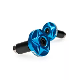   VOCA CNC 14mm-es kék vibráció csillapító kormányvégsúly szett
