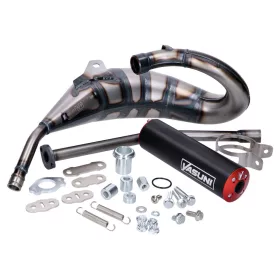   Kipufogó Yasuni Cross HM MAX piros színű Aprilia RX, SX, Derbi R, SM, Gilera RCR, SMT modellekhez