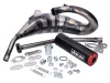 Kipufogó Yasuni Cross HM MAX piros színű Aprilia RX, SX, Derbi R, SM, Gilera RCR, SMT modellekhez
