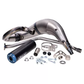   Kipufogó Yasuni Cross ML MAX PRO kék Beta RR, Aprilia RX, SX, Derbi Senda, Motorhispania Furia, Rieju 50 MRT, Pro, SM, Yamaha DT 50, Sherco SM Minarelli AM6, Yamaha DT 50, Sherco SM