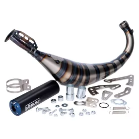   Kipufogó Yasuni R3 Carrera MAX PRO kék Aprilia RX, Derbi Senda, Beta RR, SM, Rieju MRT, MRX, Motorhispania Furia, D50B0, EBE, EBS számára