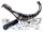 Kipufogó Yasuni R3 Carrera MAX PRO kék Aprilia RX, Derbi Senda, Beta RR, SM, Rieju MRT, MRX, Motorhispania Furia, D50B0, EBE, EBS számára
