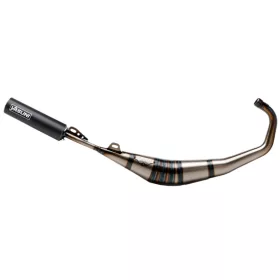   Kipufogó Yasuni R1 MAX PRO fekete Aprilia RS50, MBK X-Power, Rieju RS2, Yamaha TZR, Peugeot DR1, Motorhispania DR1, Yamaha TZR számára