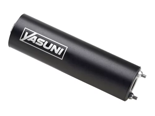 Kipufogó Yasuni R1 MAX PRO fekete Aprilia RS50, MBK X-Power, Rieju RS2, Yamaha TZR, Peugeot DR1, Motorhispania DR1, Yamaha TZR számára