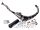 Kipufogó Yasuni R2 MAX PRO fekete Aprilia RS 50, Yamaha MBK TZR 50, Rieju RS2, RS3 Naked, Pro Minarelli AM6, RS2, RS3 Naked, Yasuni R2 MAX PRO fekete